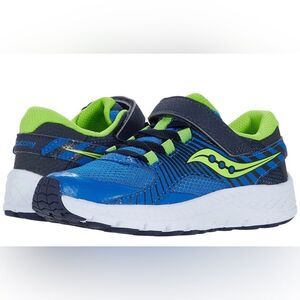 Saucony‎ Kids Blue and Green Athletic Shoes Sneakers Size 13